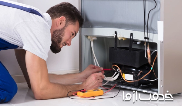 خاموش روشن شدن یخچال هیمالیا	